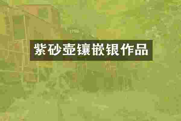 紫砂壶镶嵌银作品
