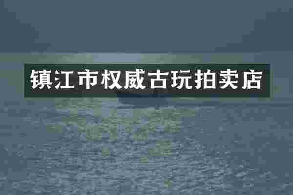 镇江市权威古玩拍卖店