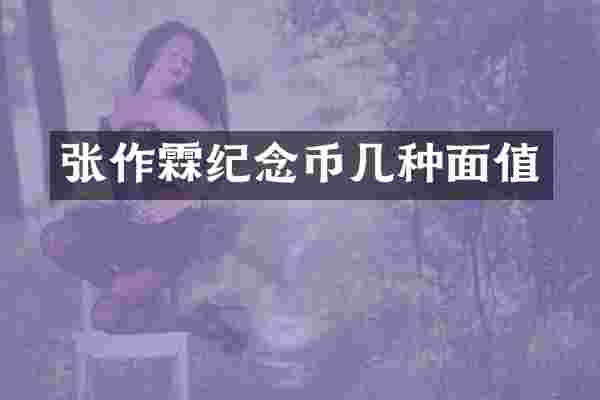 张作霖纪念币几种面值