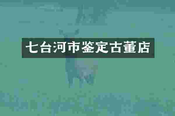 七台河市鉴定古董店