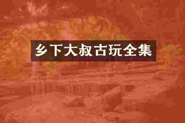 乡下大叔古玩全集