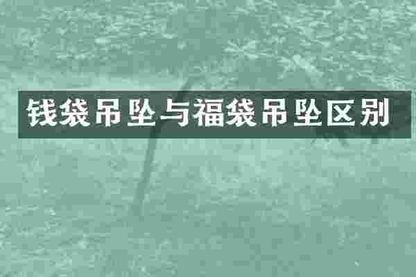 钱袋吊坠与福袋吊坠区别