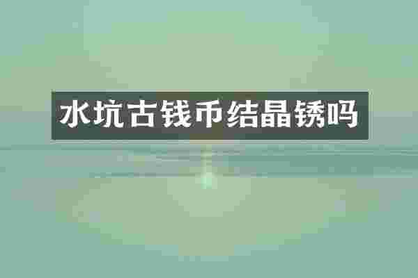 水坑古钱币结晶锈吗