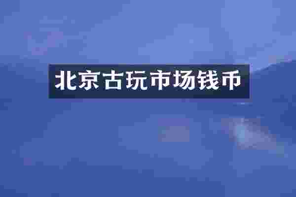 北京古玩市场钱币