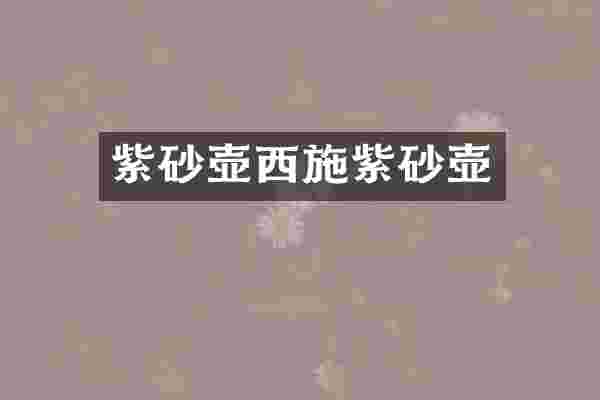 紫砂壶西施紫砂壶