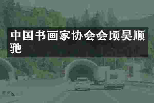中国书画家协会会顷吴顺驰