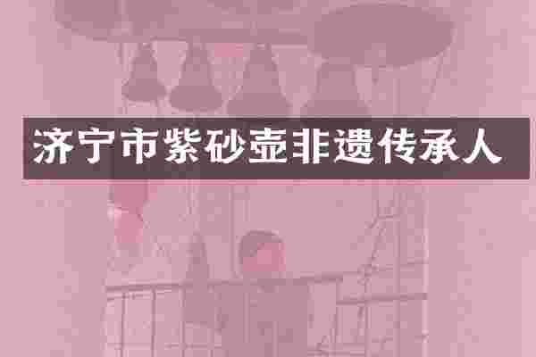 济宁市紫砂壶非遗传承人