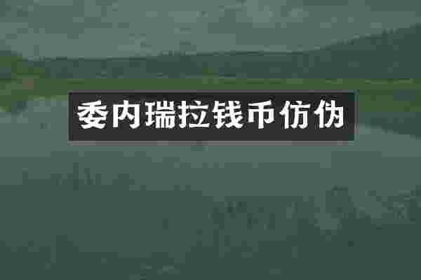 委内瑞拉钱币仿伪