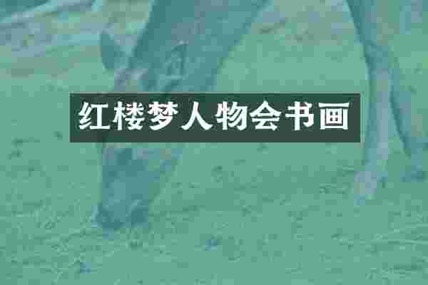 红楼梦人物会书画