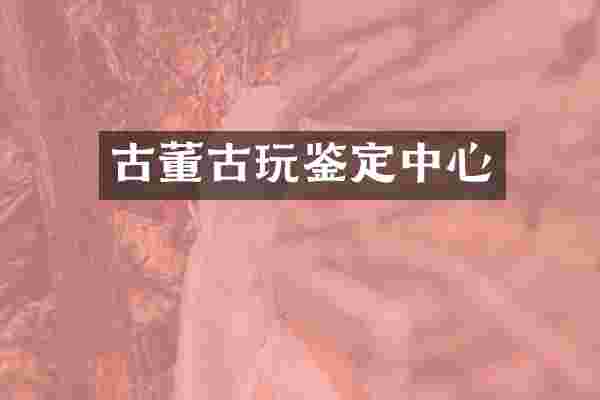 古董古玩鉴定中心