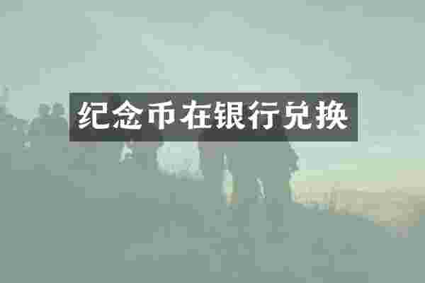 纪念币在银行兑换