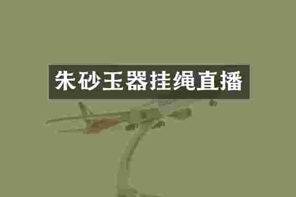 朱砂玉器挂绳直播