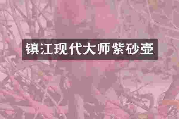 镇江现代大师紫砂壶