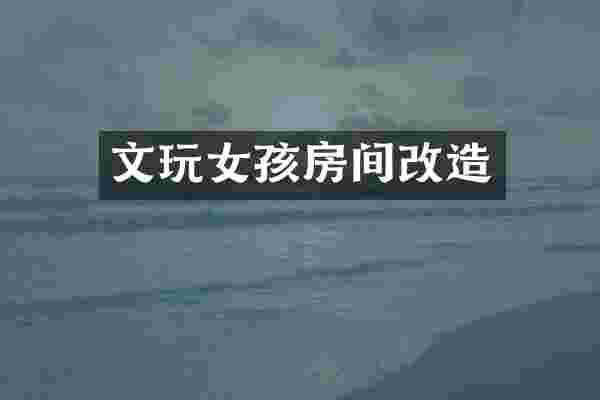 文玩女孩房间改造
