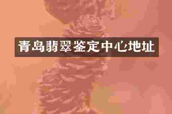 青岛翡翠鉴定中心地址