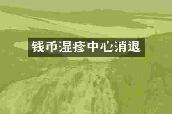 钱币湿疹中心消退