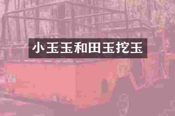 小玉玉和田玉挖玉