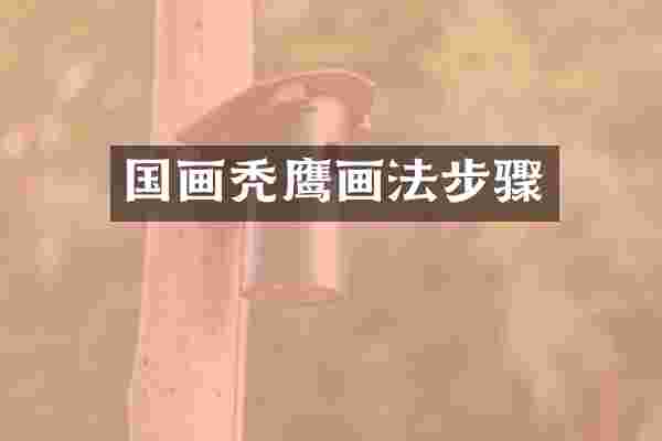 国画秃鹰画法步骤