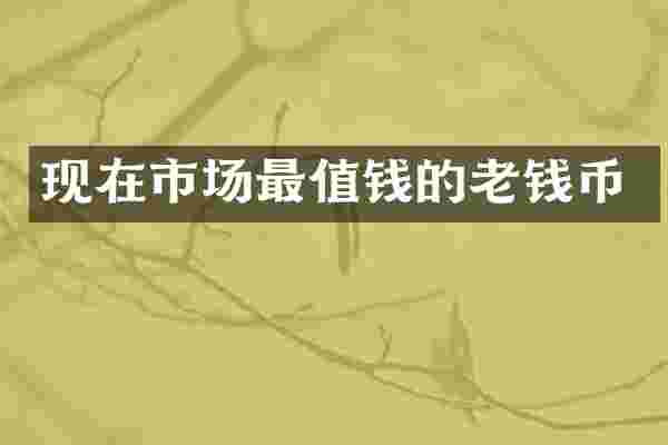 现在市场最值钱的老钱币