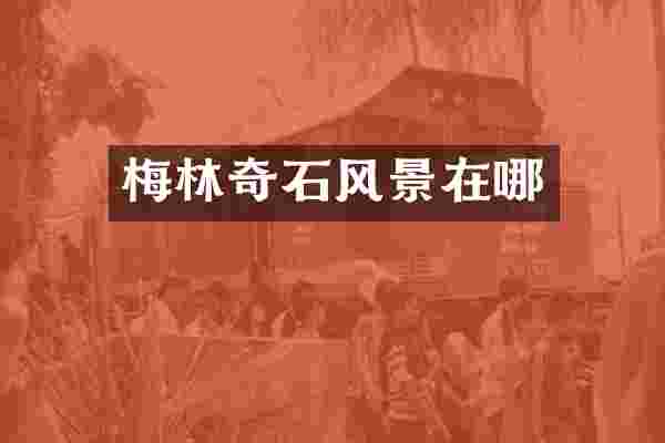 梅林奇石风景在哪