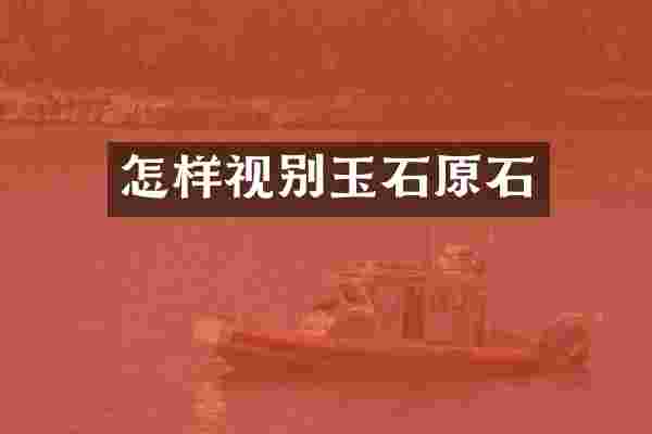 怎样视别玉石原石