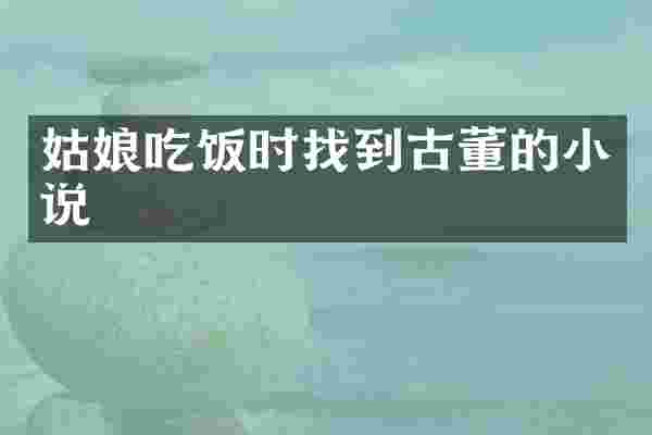 姑娘吃饭时找到古董的小说