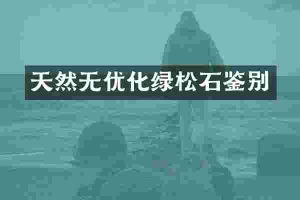 天然无优化绿松石鉴别
