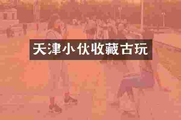 天津小伙收藏古玩