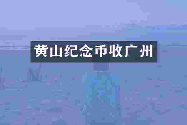 黄山纪念币收广州
