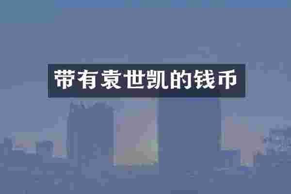带有袁世凯的钱币