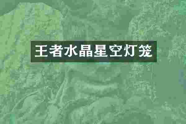 王者水晶星空灯笼