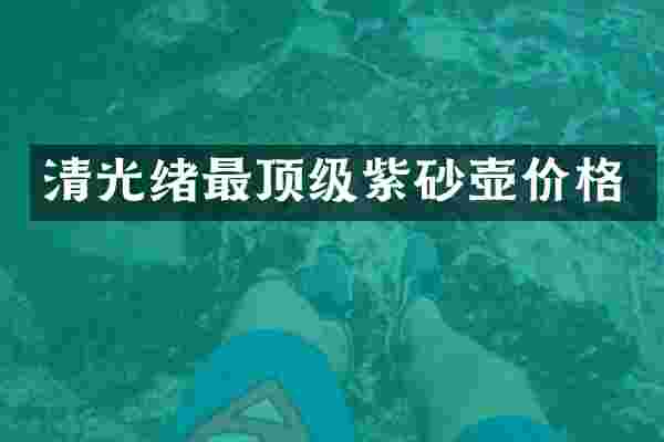 清光绪最顶级紫砂壶价格