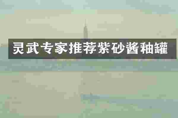 灵武专家推荐紫砂酱釉罐