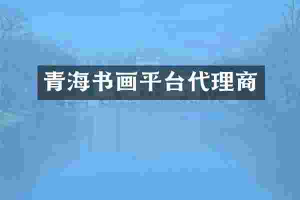 青海书画平台代理商