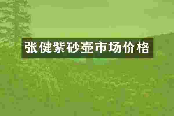 张健紫砂壶市场价格