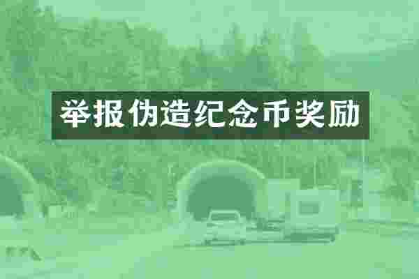 举报伪造纪念币奖励