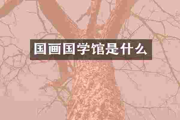 国画国学馆是什么