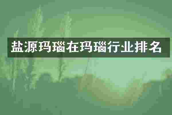 盐源玛瑙在玛瑙行业排名