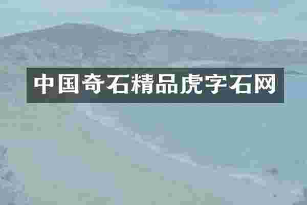 中国奇石精品虎字石网