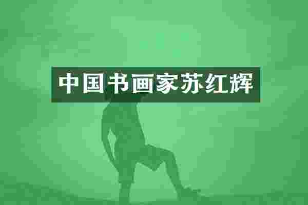 中国书画家苏红辉