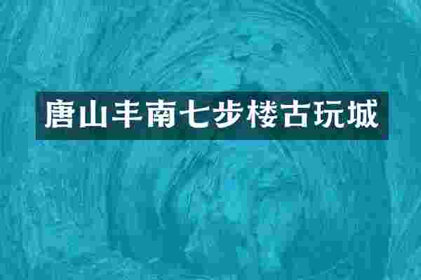 唐山丰南七步楼古玩城