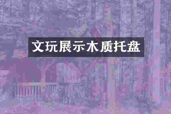 文玩展示木质托盘