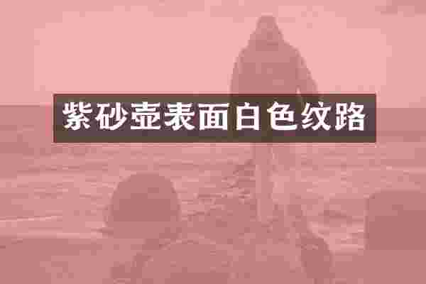 紫砂壶表面白色纹路