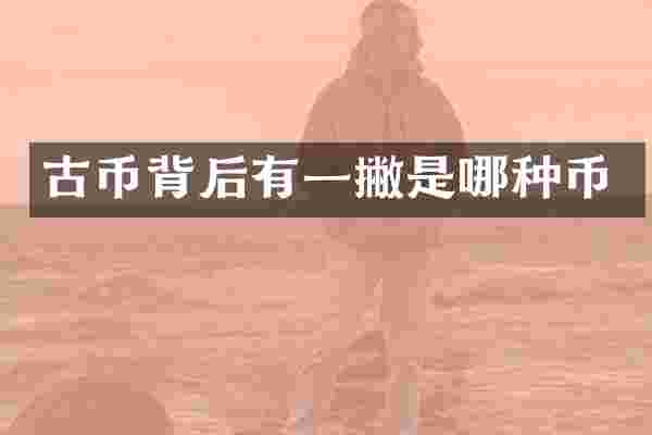 古币背后有一撇是哪种币