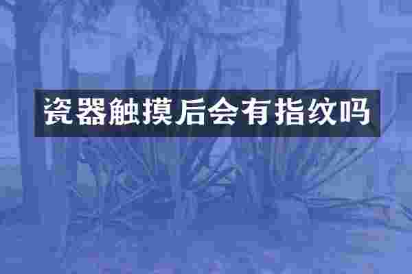 瓷器触摸后会有指纹吗
