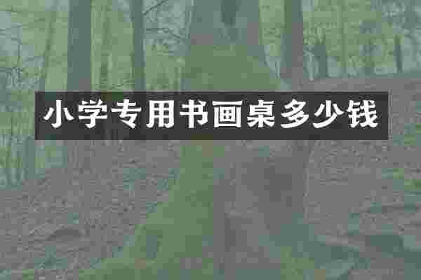 小学专用书画桌多少钱