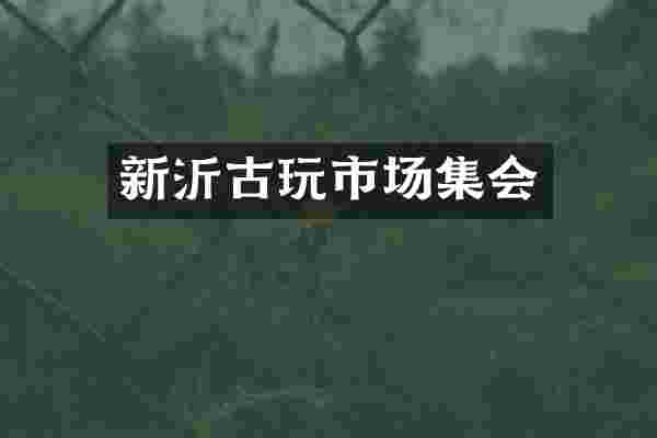 新沂古玩市场集会