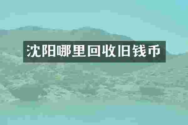 沈阳哪里回收旧钱币