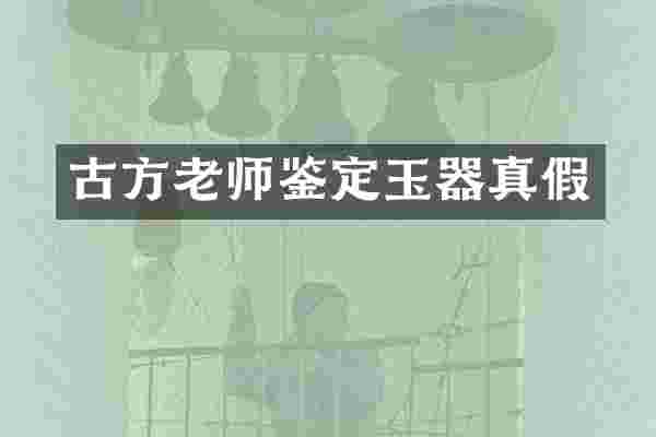 古方老师鉴定玉器真假