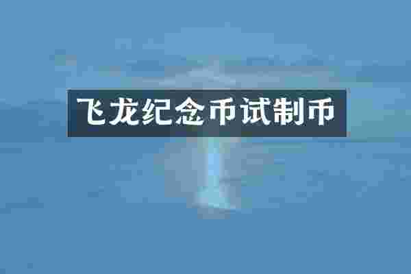 飞龙纪念币试制币